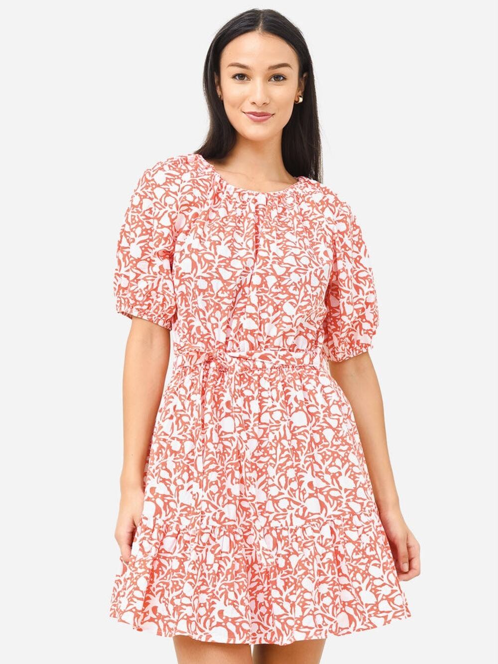 OLIPHANT Women's Short Crew Dress Size L NWT